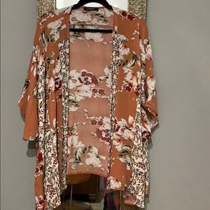 Short Plus size Kimono
